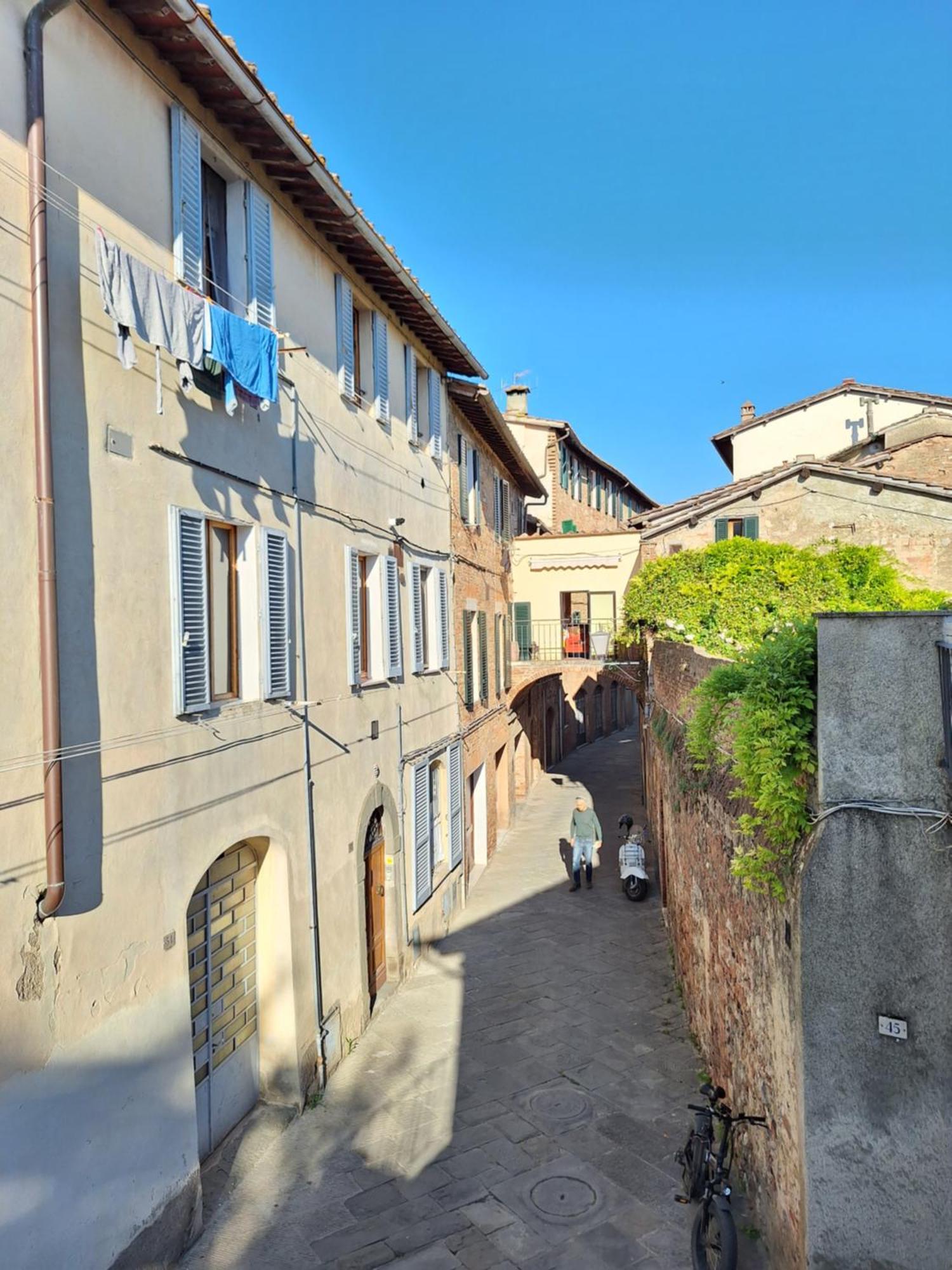 Il "Terrazzino" Nel Cuore Di Сиена Экстерьер фото